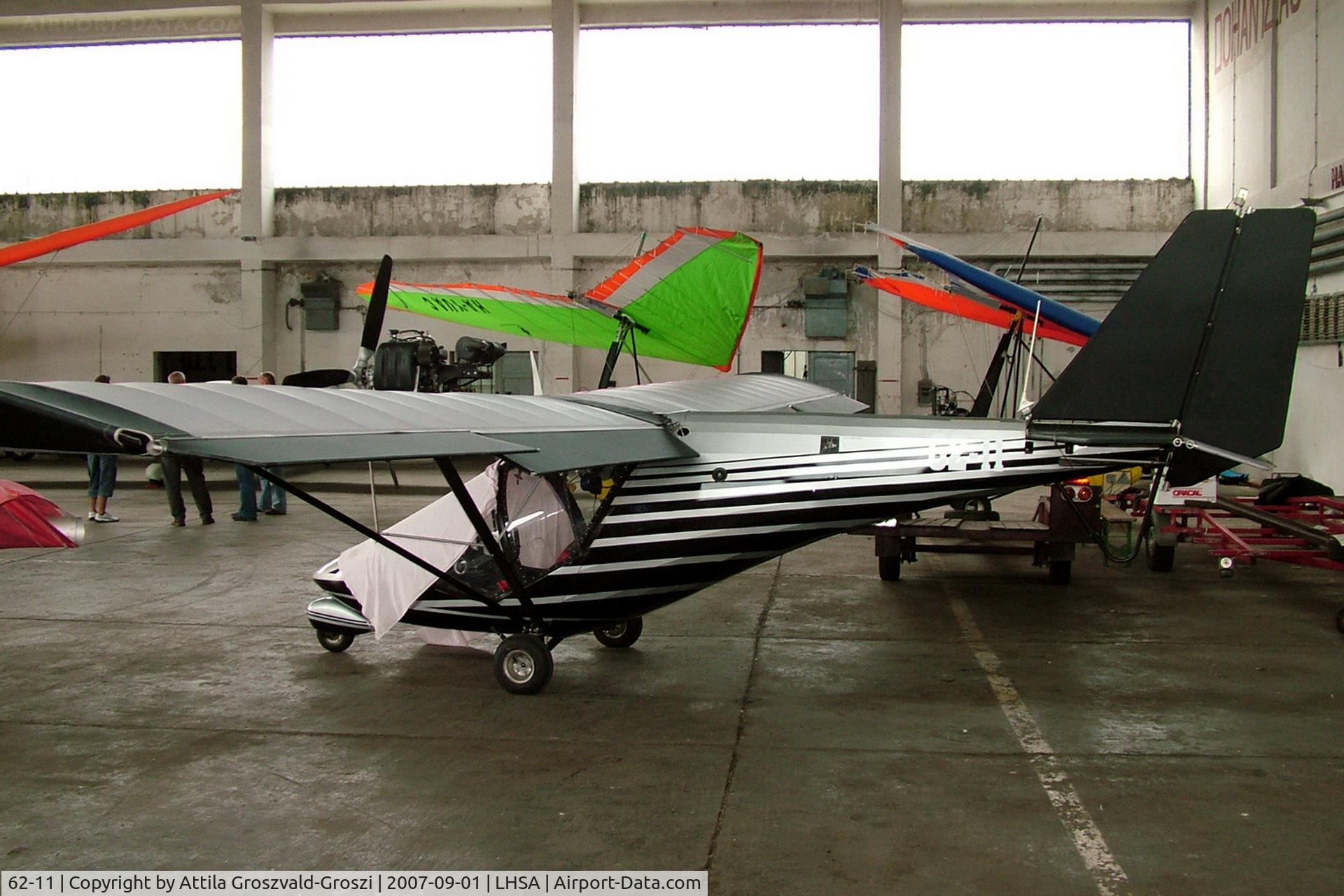 62-11, Euro Ala Jet Fox JF.97 C/N Not found, LHSA - Szentkirályszabadja Airport, Hungary