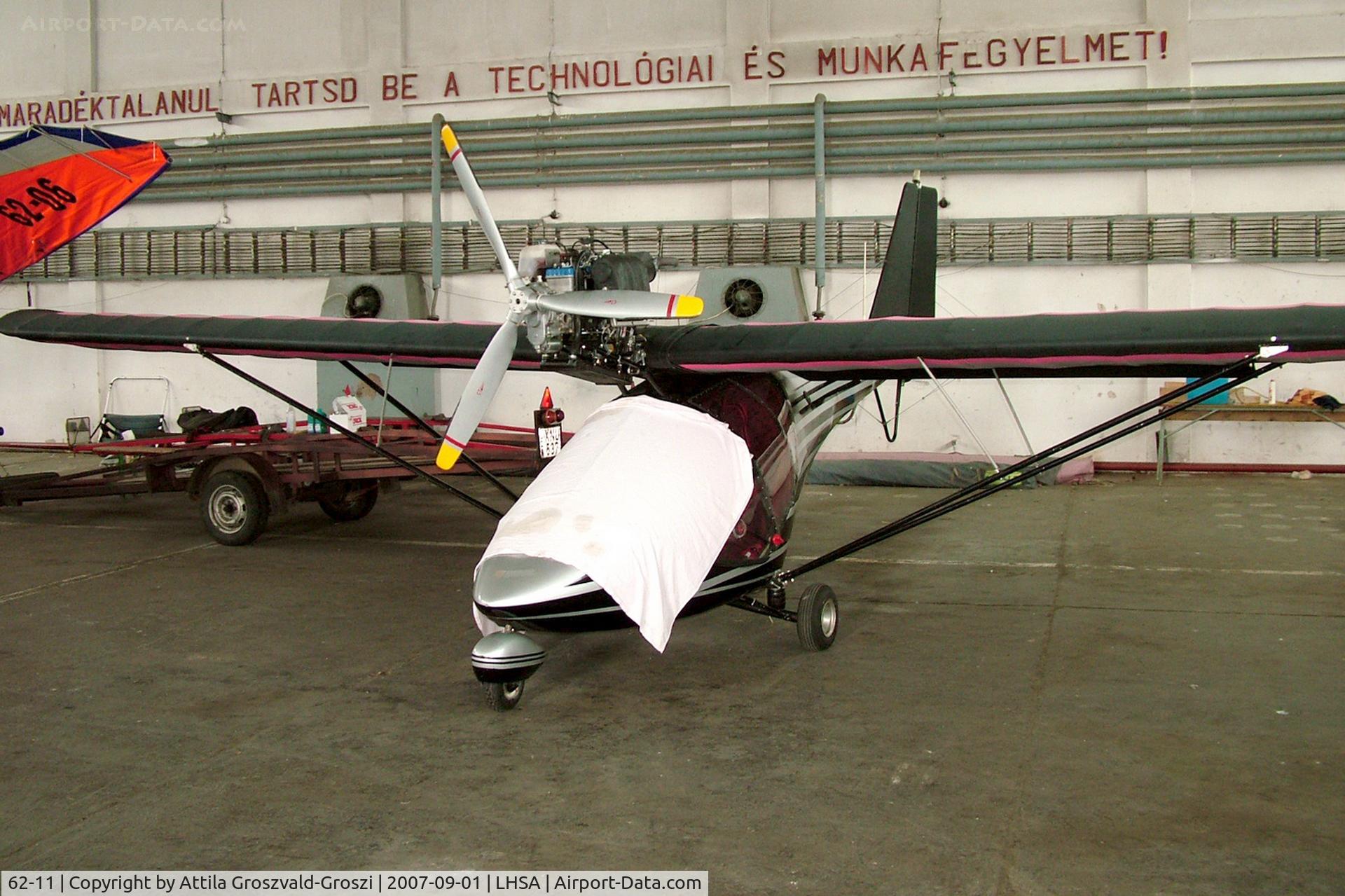 62-11, Euro Ala Jet Fox JF.97 C/N Not found, LHSA - Szentkirályszabadja Airport, Hungary