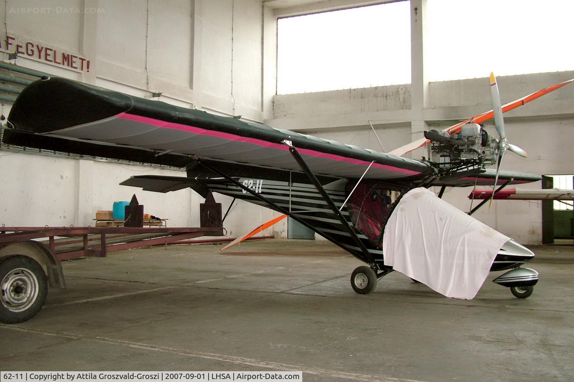 62-11, Euro Ala Jet Fox JF.97 C/N Not found, LHSA - Szentkirályszabadja Airport, Hungary