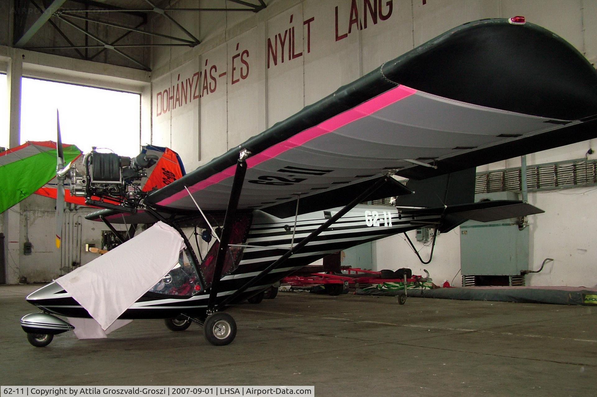 62-11, Euro Ala Jet Fox JF.97 C/N Not found, LHSA - Szentkirályszabadja Airport, Hungary