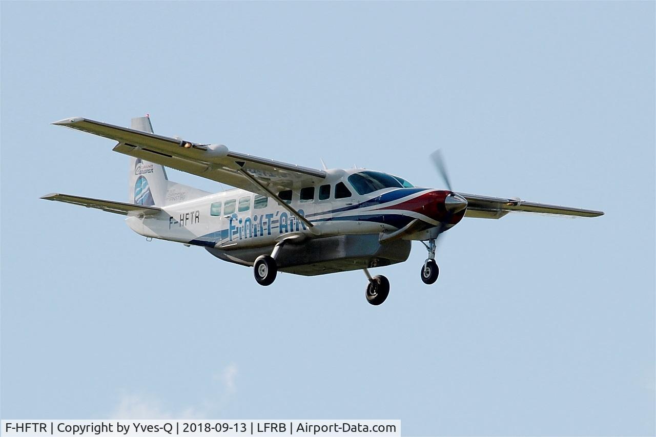 F-HFTR, 2008 Cessna 208B Grand Caravan C/N 208B-2041, Cessna 208B Grand Caravan, Short approach rwy 07R, Brest-Bretagne Airport (LFRB-BES)