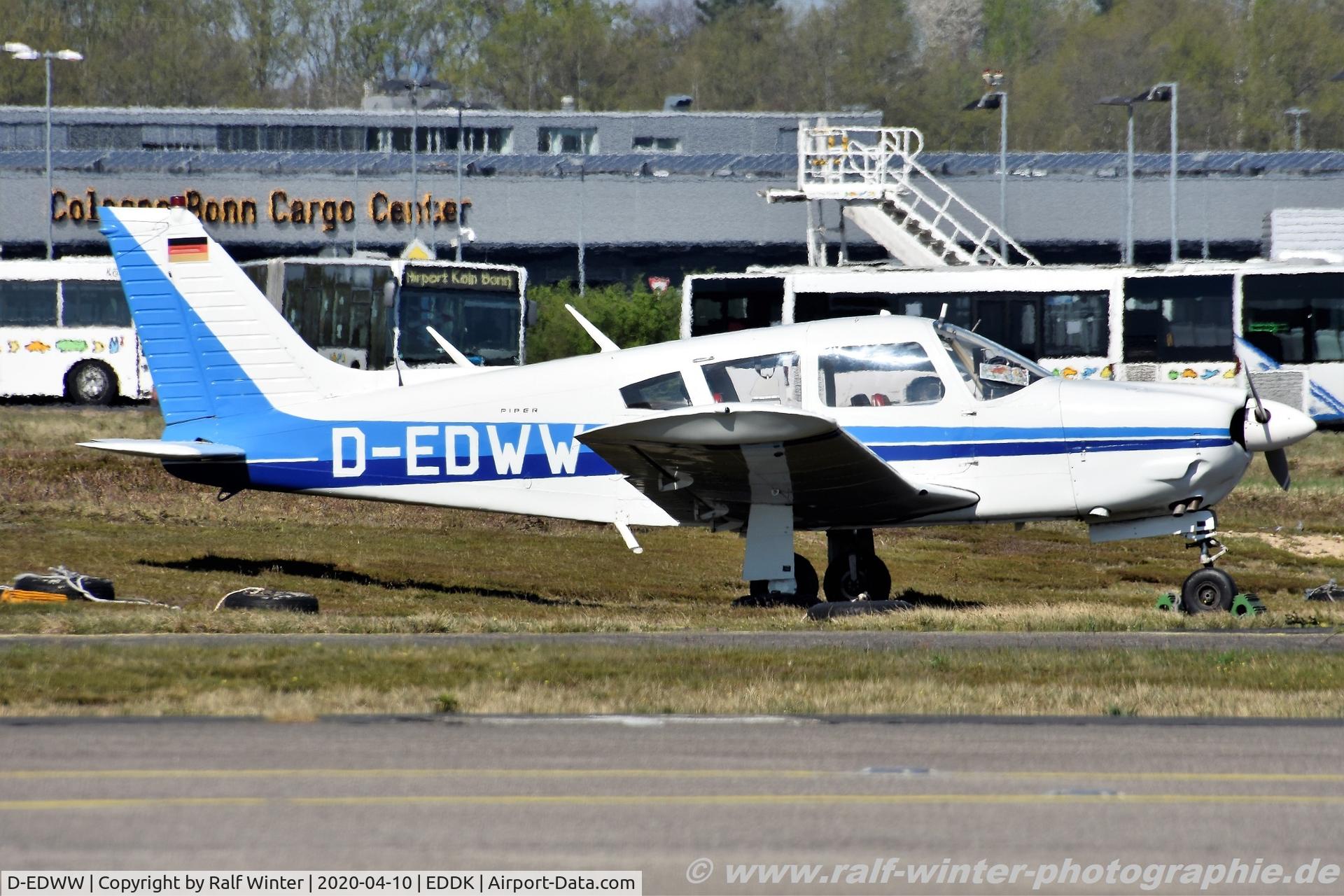 D-EDWW, Piper PA-28R-200 Cherokee Arrow 2 C/N 28R-7335436, Piper PA-28R-200 Cherokee Arrow 2 - Private - 28R-7335436 - D-EDWW - 10.04.2020 - CGN