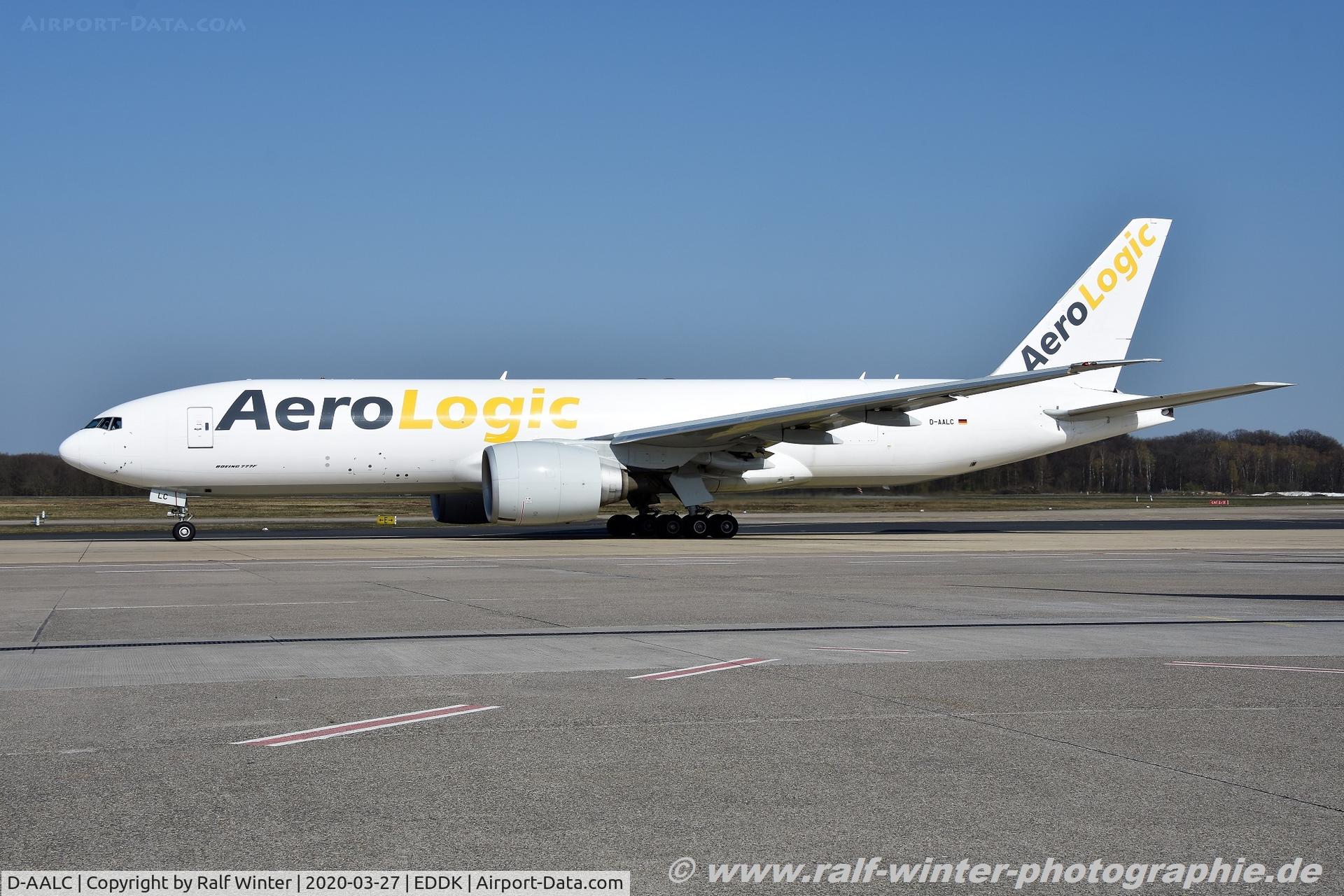 D-AALC, 2009 Boeing 777-FZN C/N 36003, Boeing 777-FZN - 3S BOX Aerologic - 36003 - D-AALC - 27.03.2020 - CGN