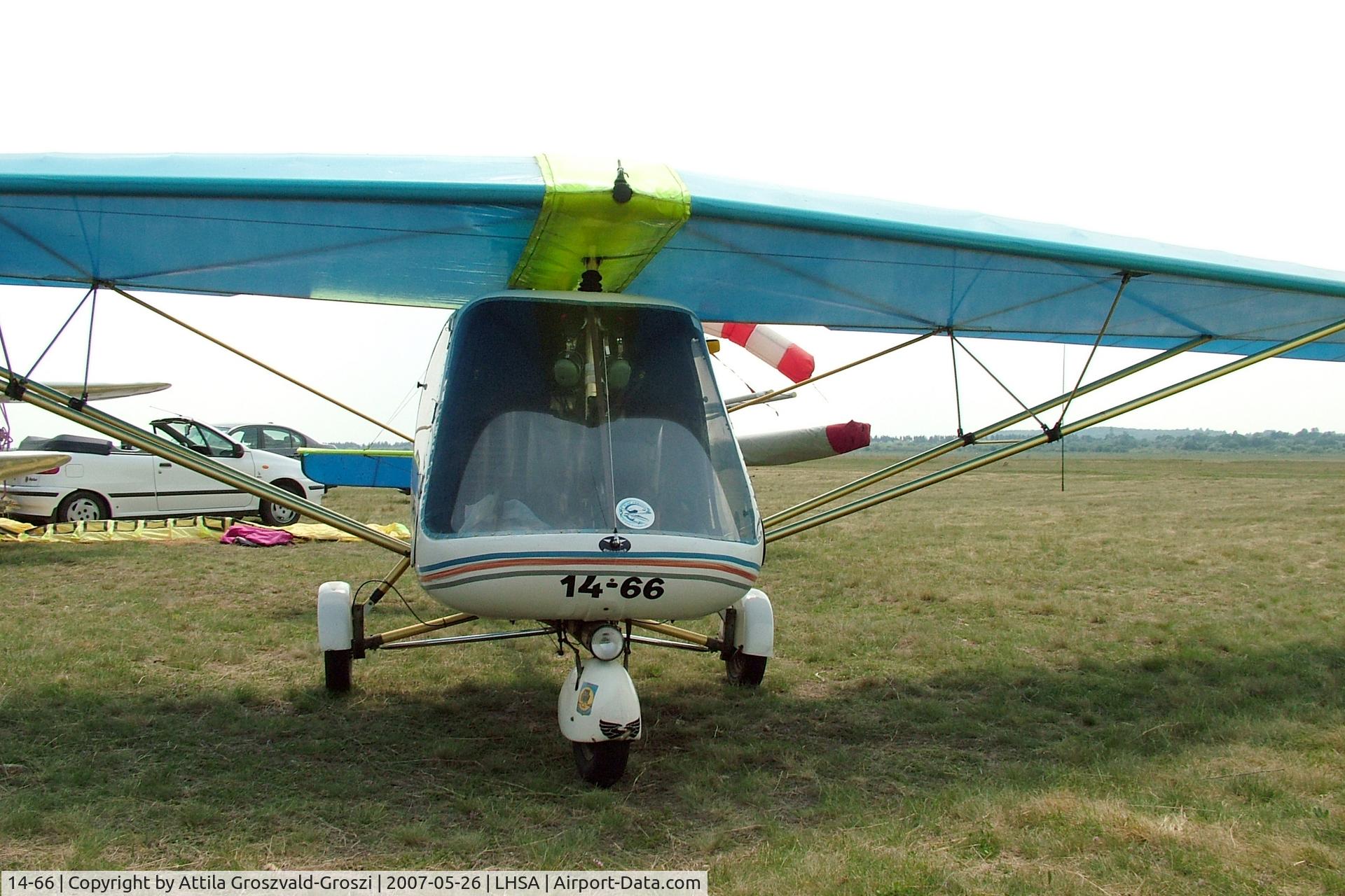14-66, Ferrari ULM Tucano C/N 00-93, LHSA - Szentkirályszabadja Airport, Hungary