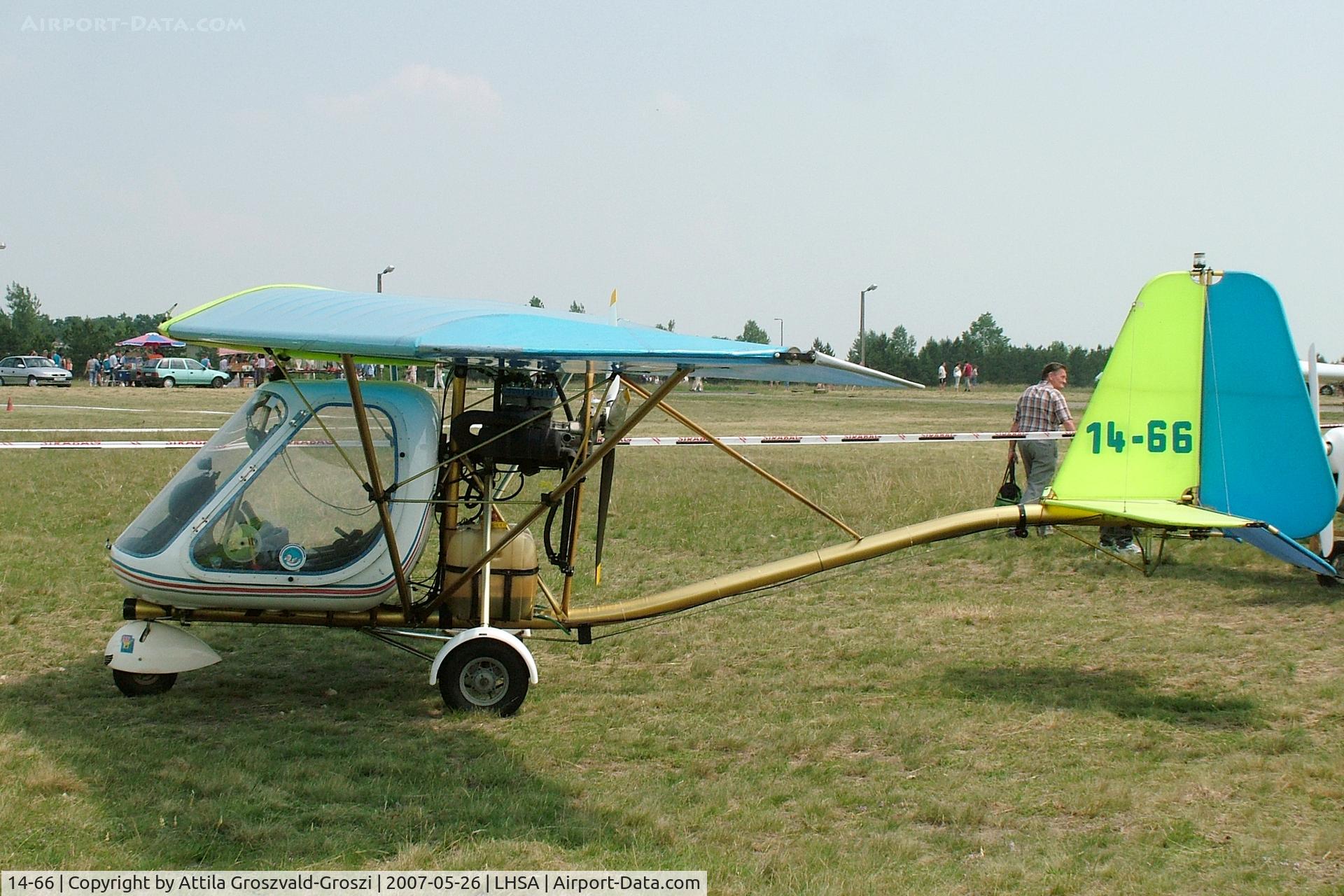 14-66, Ferrari ULM Tucano C/N 00-93, LHSA - Szentkirályszabadja Airport, Hungary