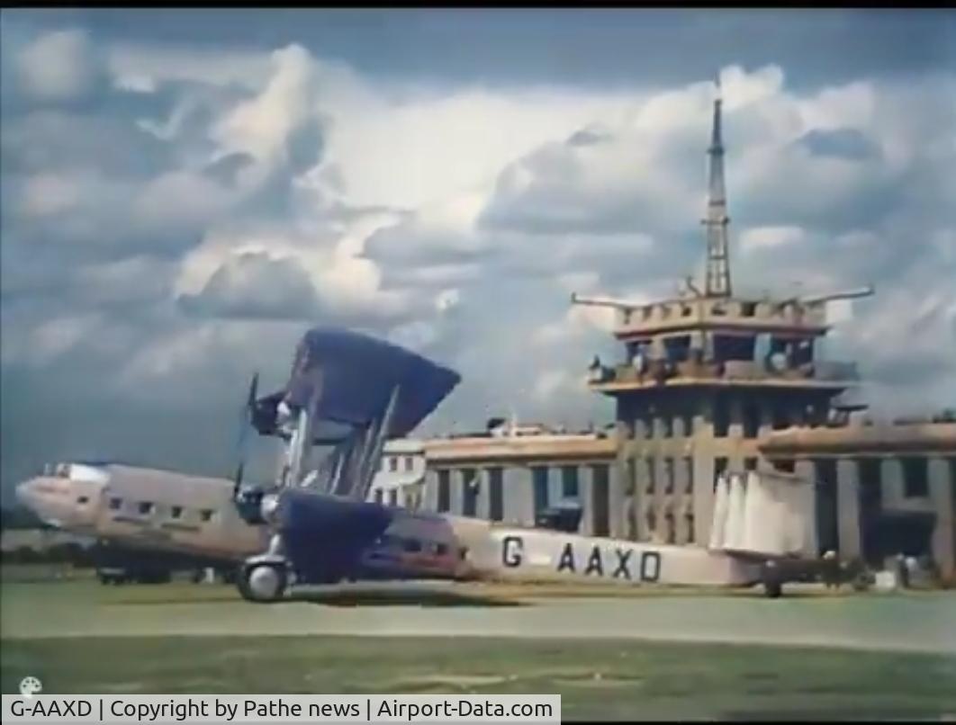 G-AAXD, 1931 Handley Page HP.42W Western C/N 42/6, Parked