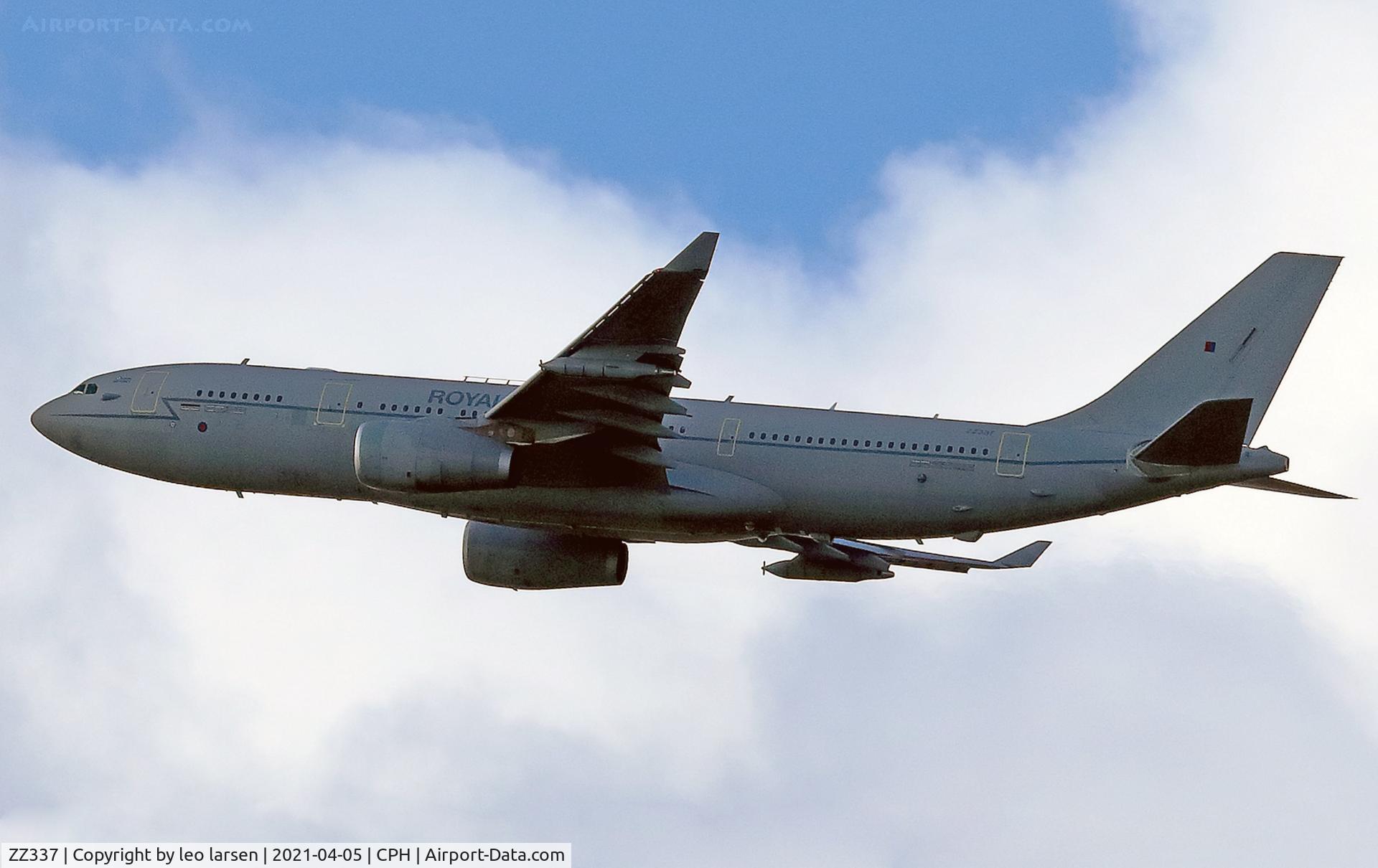 ZZ337, 2012 Airbus KC3 Voyager (A330-243MRTT) C/N 1390, Copenhagen 5.4.2021
