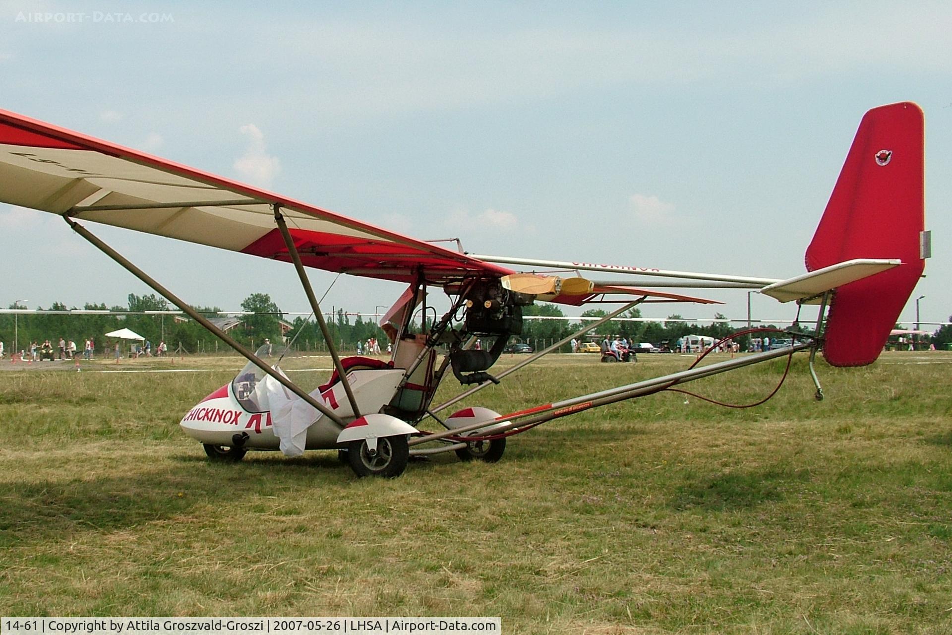 14-61, Dynali Chickinox Kot Kot, LHSA - Szentkirályszabadja Airport, Hungary