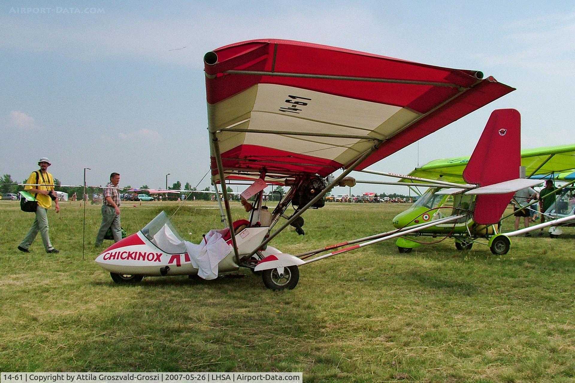 14-61, Dynali Chickinox Kot Kot, LHSA - Szentkirályszabadja Airport, Hungary