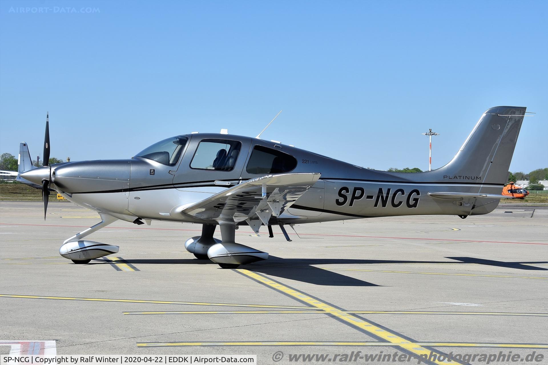 SP-NCG, 2017 Cirrus SR22T C/N 1523, Cirrus Design SR22T - Private - 1523 - SP-NCG - 22.04.2020 - CGN