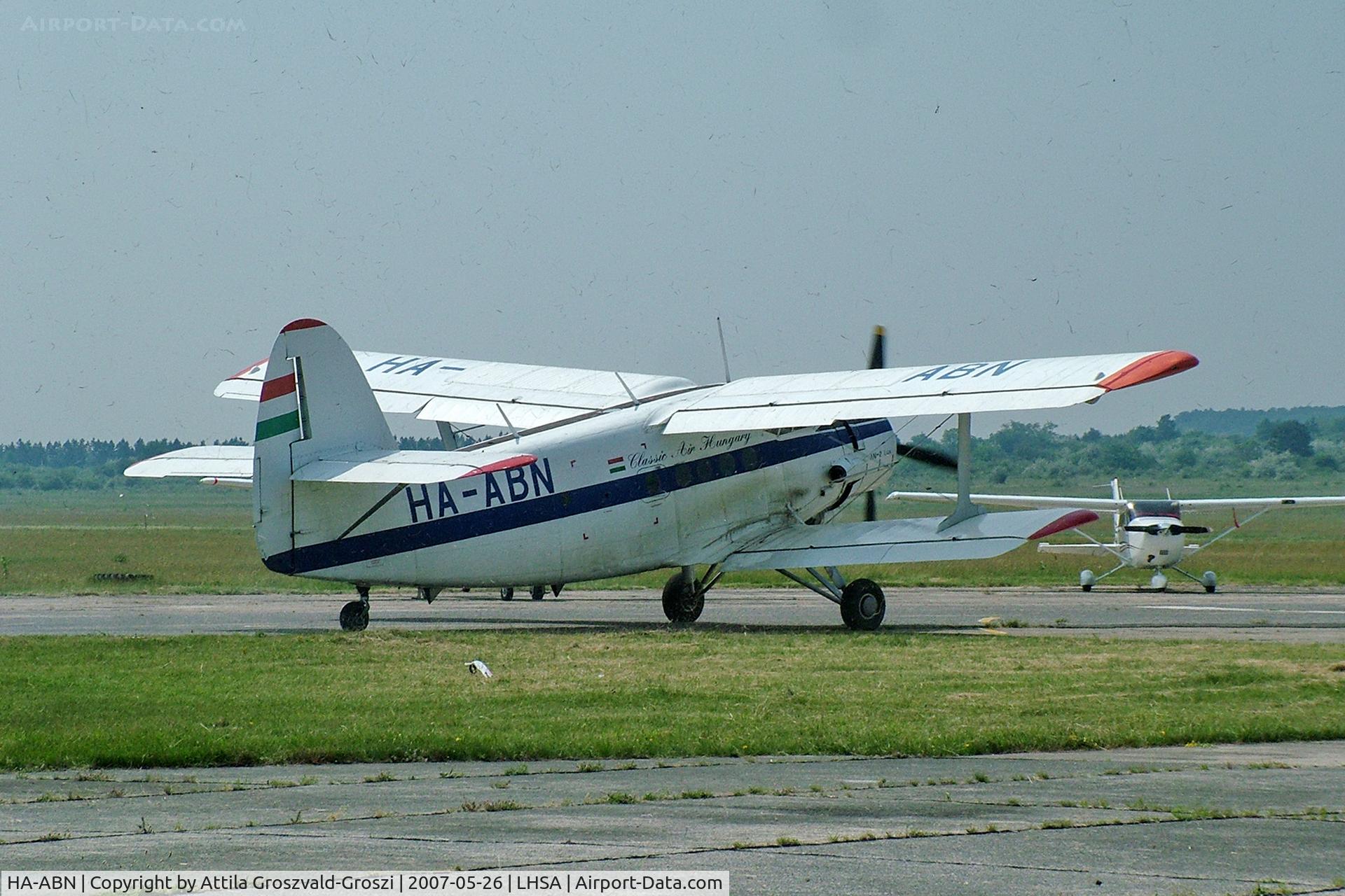 HA-ABN, PZL-Mielec An-2TD C/N 1G152-47, LHSA - Szentkirályszabadja Airport, Hungary