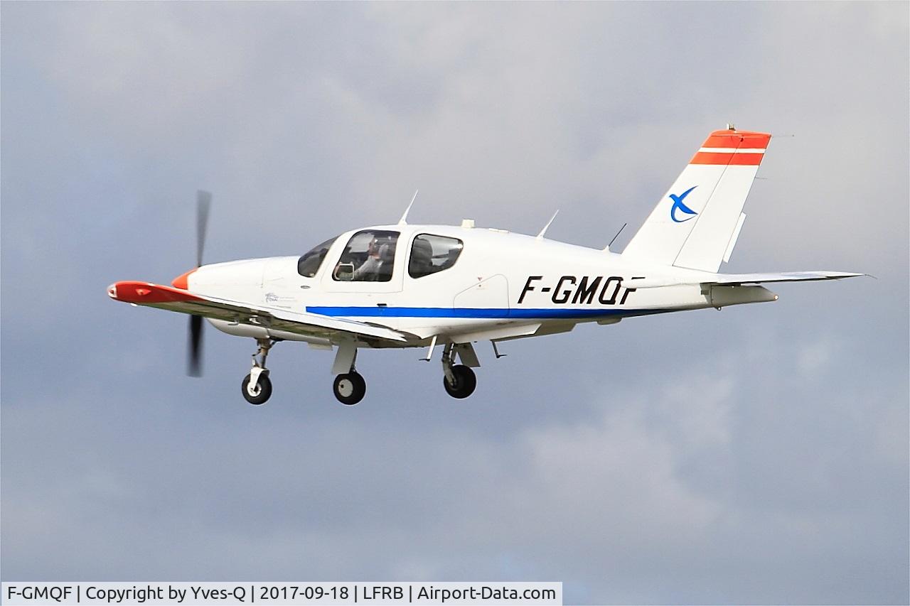 F-GMQF, Socata TB-20 C/N 1623, Socata TB-20, On final rwy 25L, Brest-Bretagne airport (LFRB-BES)