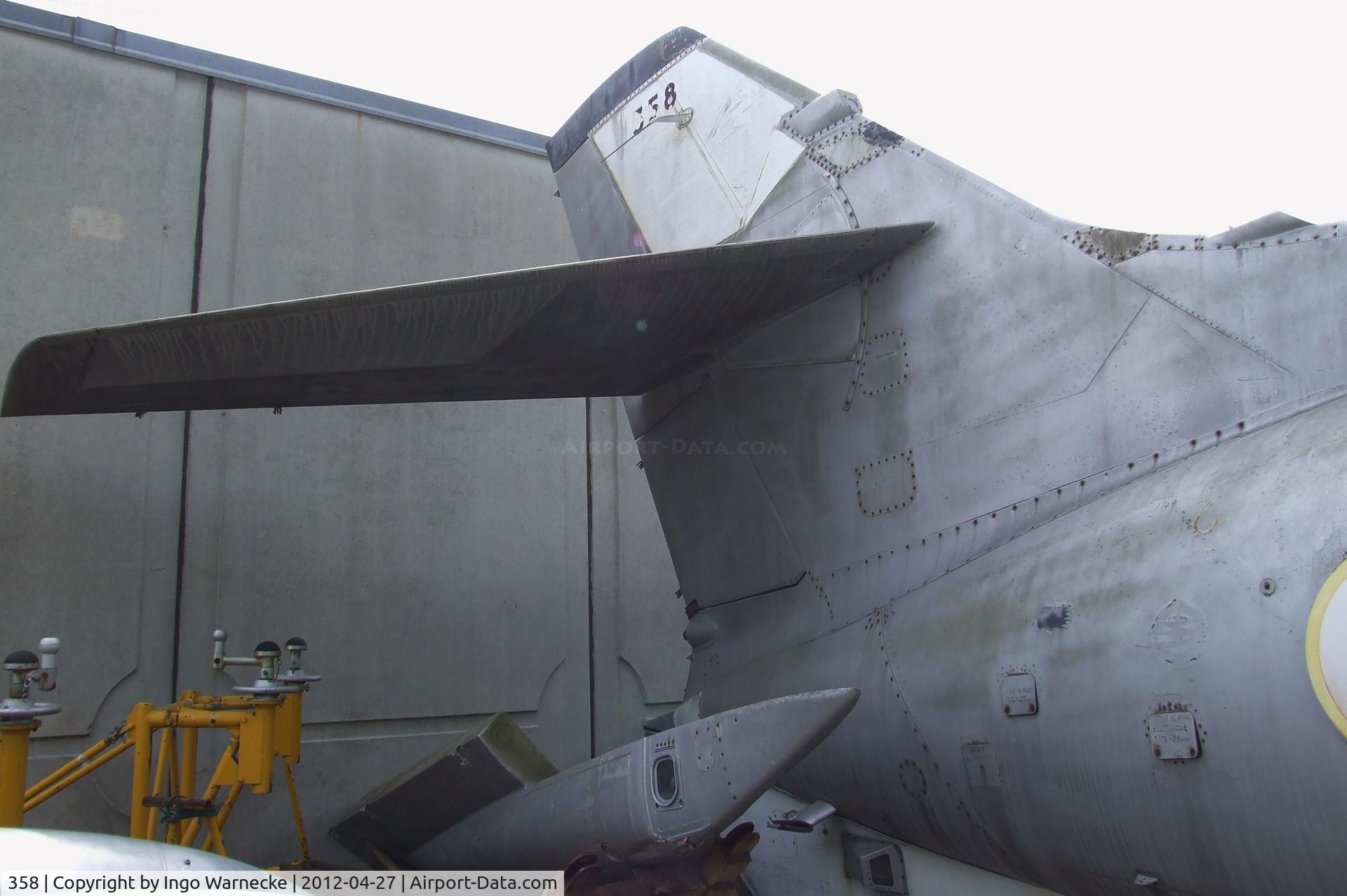 358, 1959 Sud Aviation SO.4050 Vautour IIN C/N 128, Sud-Ouest SO.4050 Vautour II N at the Musee Aeronautique, Orange