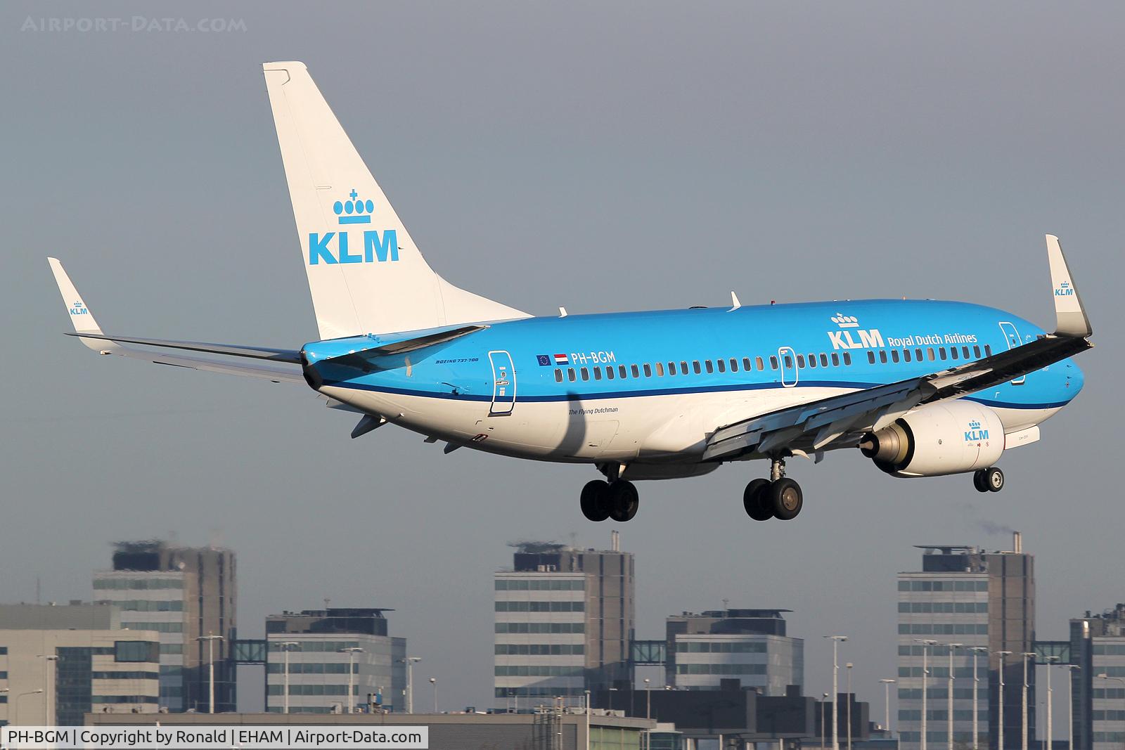 PH-BGM, 2011 Boeing 737-7K2 C/N 39255, at spl