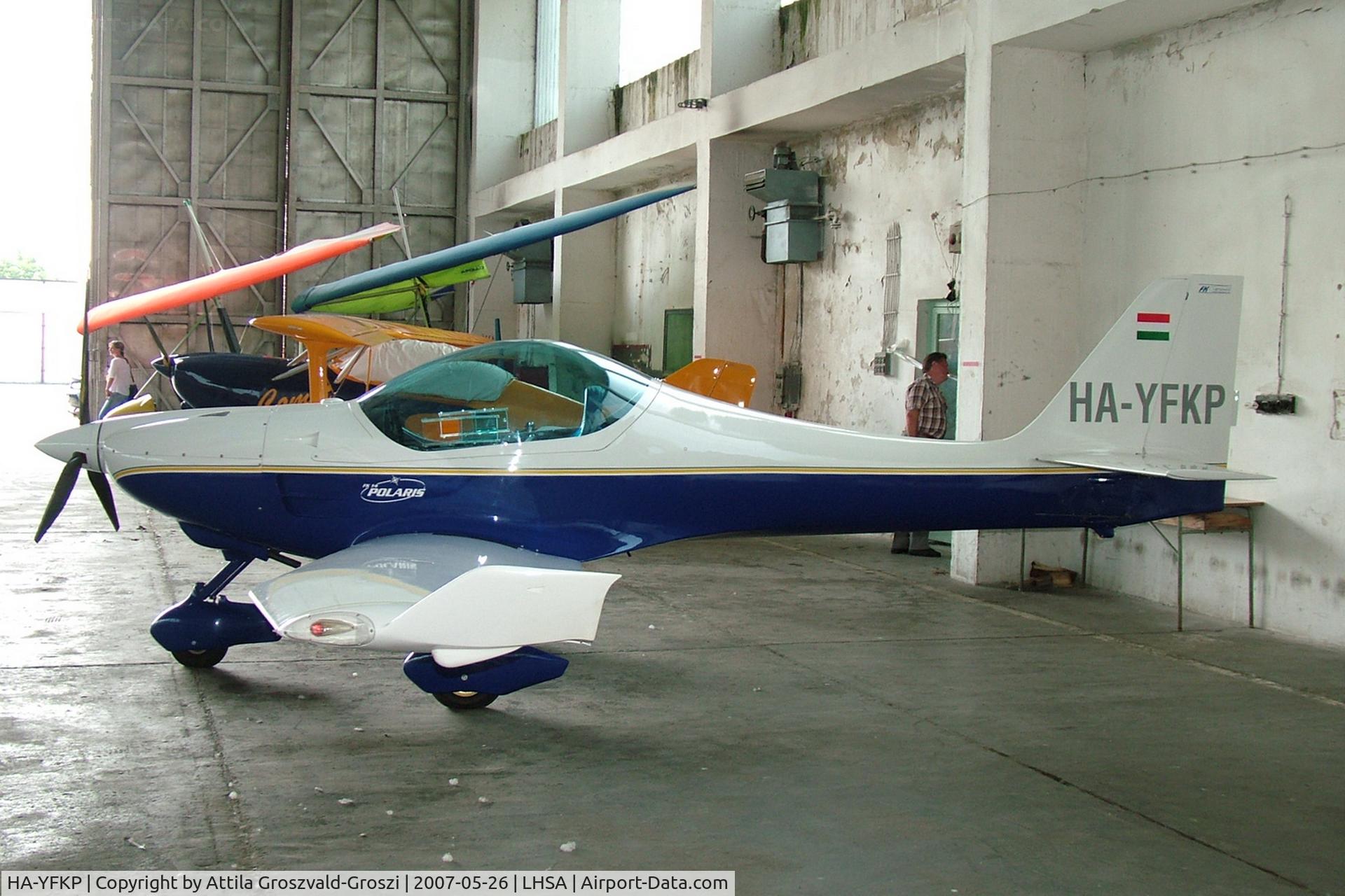 HA-YFKP, 2004 B & F Technik FK-14 Polaris C/N 014-042, LHSA - Szentkirályszabadja Airport, Hungary