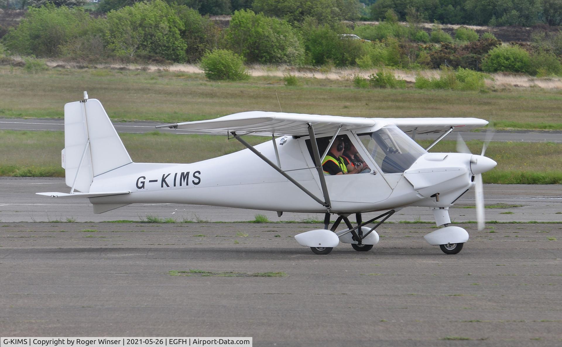 G-KIMS, 2017 Comco Ikarus C42 FB100 C/N 1704-7497, Resident aircraft operated by Gower Flight Centre