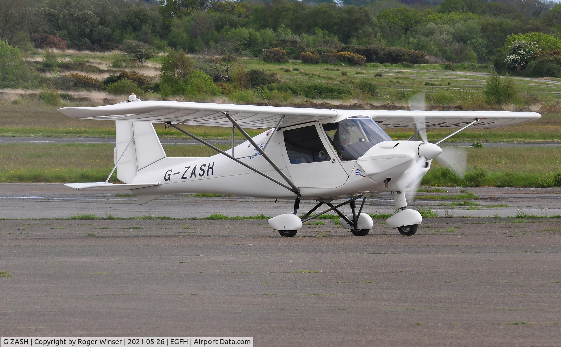G-ZASH, 2013 Comco Ikarus C42 FB80 C/N 1304-7257, Resident aircraft operated by Gower Flight Centre.