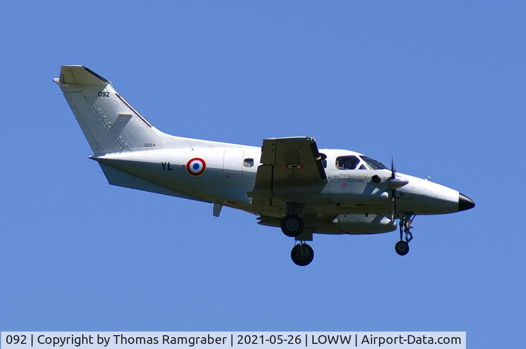 092, 1984 Embraer EMB-121AA Xingu C/N 121-092, France - Air Force Embraer Emb-121AA Xingu