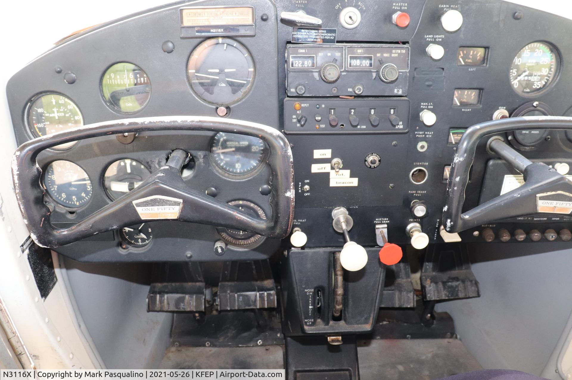 N3116X, 1966 Cessna 150F C/N 15064516, Cessna 150F