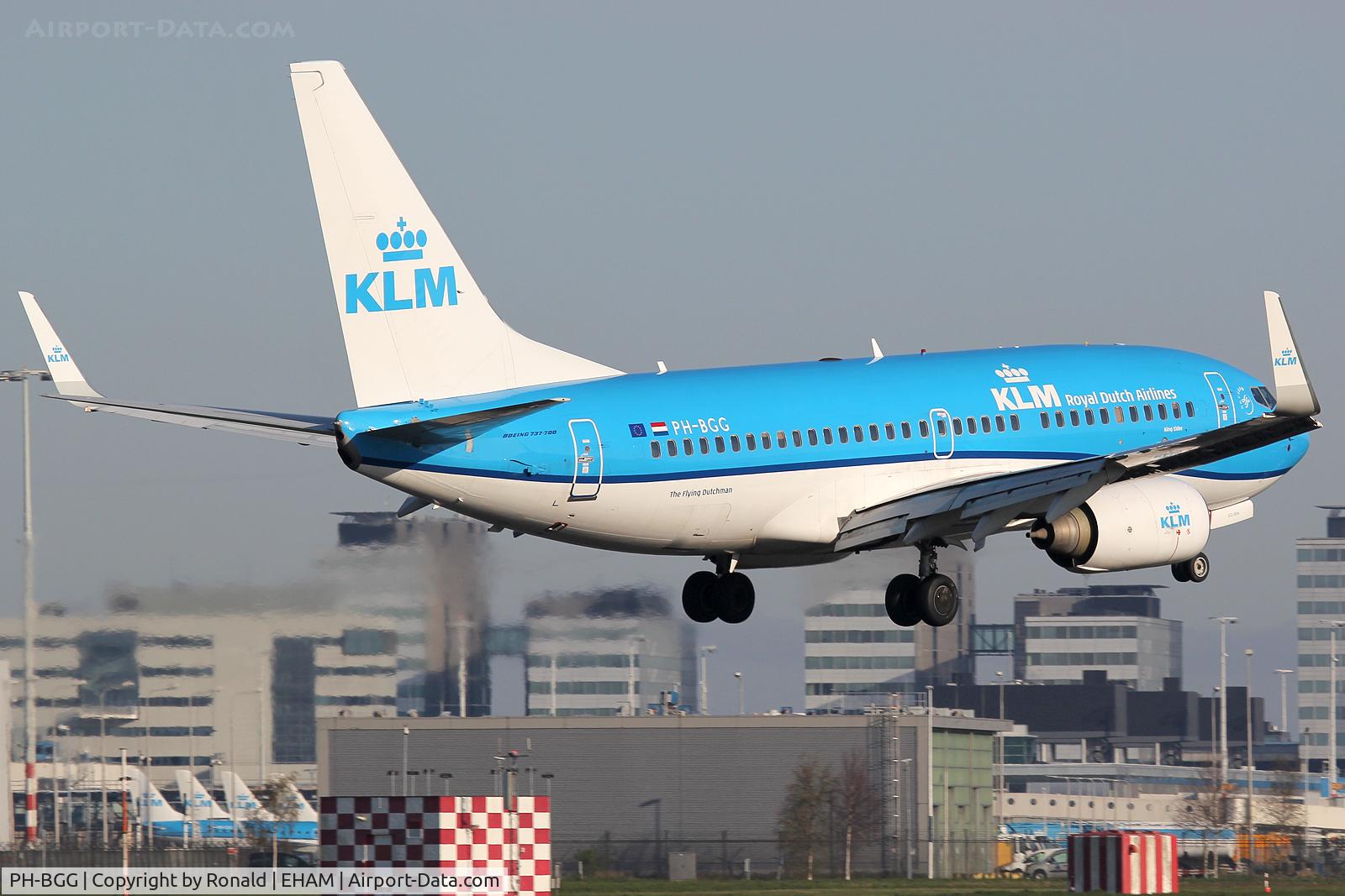 PH-BGG, 2009 Boeing 737-7K2 C/N 30367, at spl
