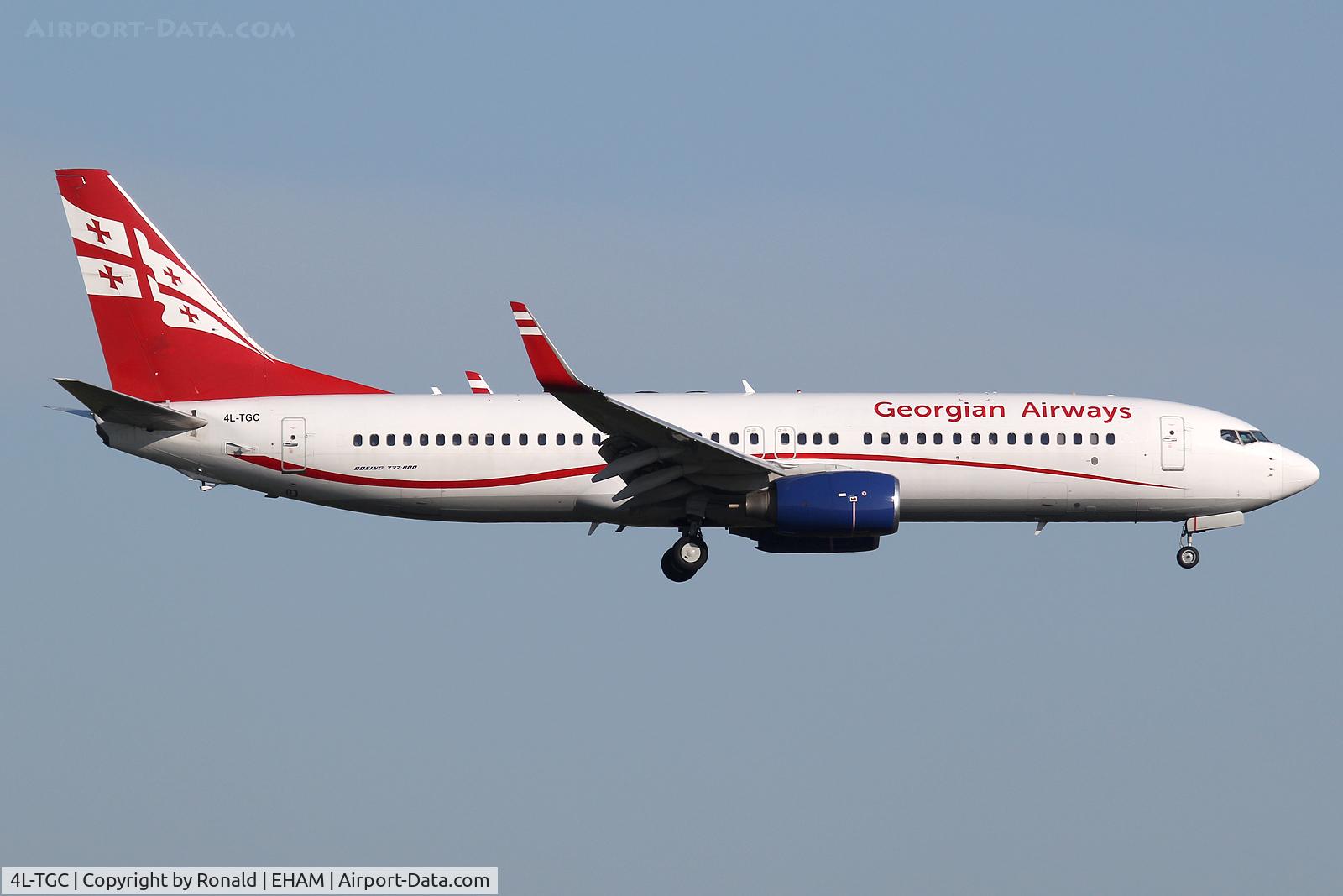 4L-TGC, 2007 Boeing 737-8FH C/N 35092, at spl