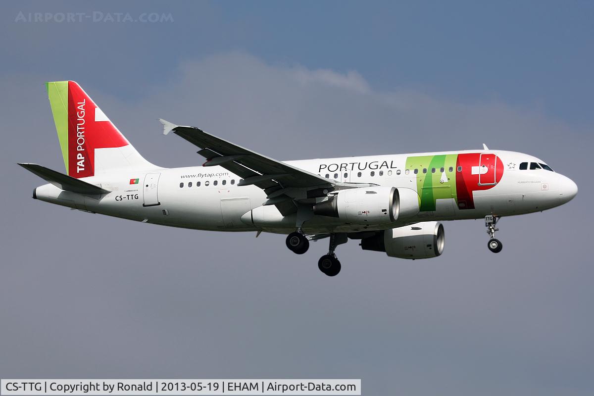 CS-TTG, 1998 Airbus A319-111 C/N 906, at spl