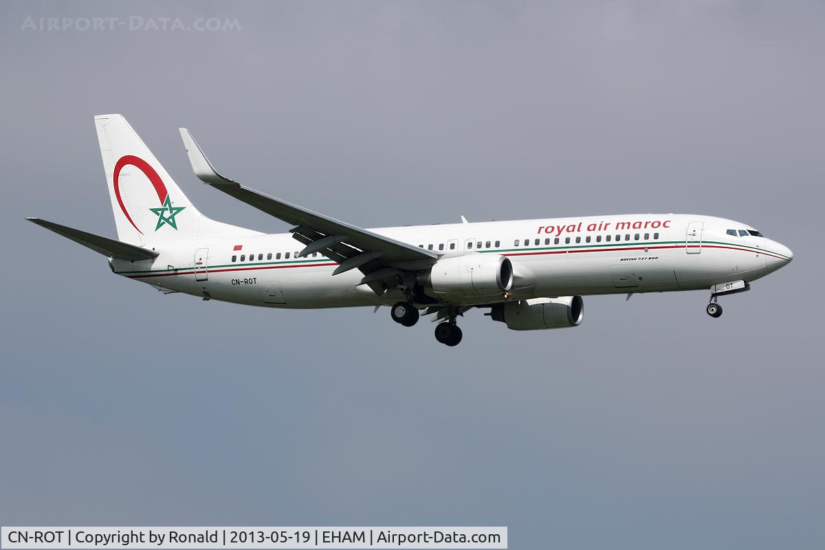 CN-ROT, 2009 Boeing 737-8B6 C/N 33068, at spl