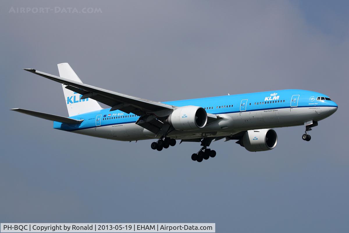 PH-BQC, 2003 Boeing 777-206/ER C/N 29397, at spl