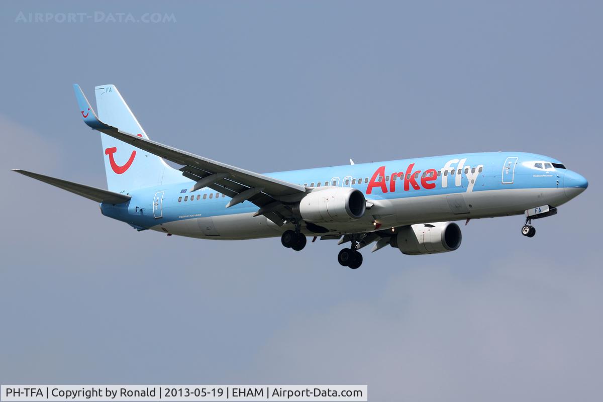 PH-TFA, 2007 Boeing 737-8K5 C/N 35100, at spl
