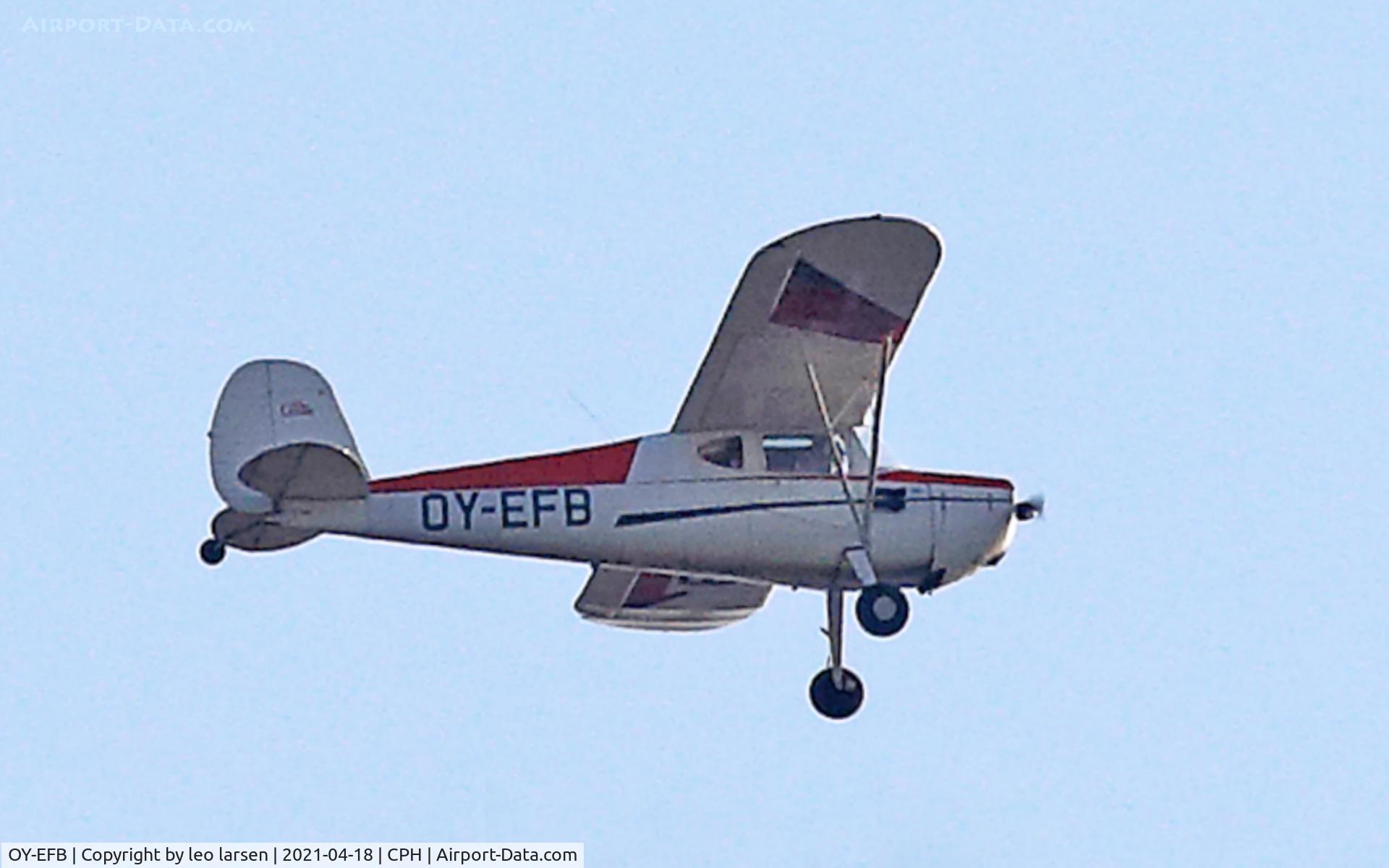 OY-EFB, 1946 Cessna 140 C/N 9203, Copenhagen 18.4.2021