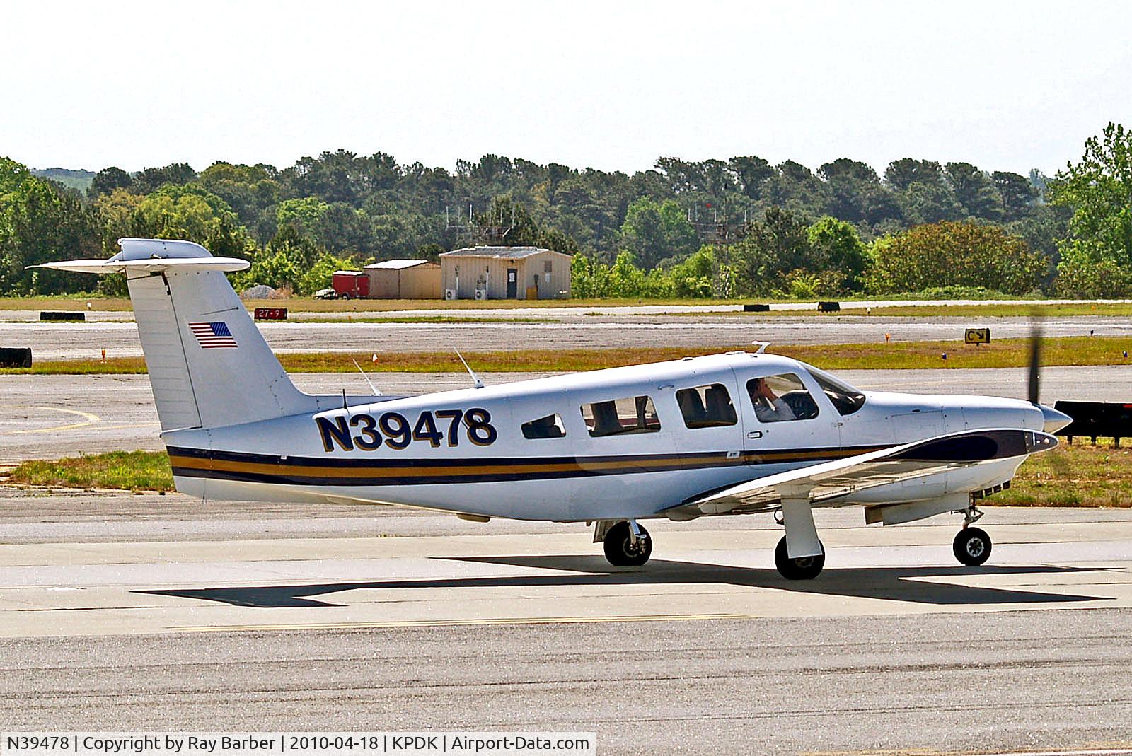 N39478, 1978 Piper PA-32RT-300 C/N 32R-7885221, N39478   Piper PA-32RT-T300 Lance II [32R-7885221] Atlanta-Dekalb Peachtree~N 18/04/2010