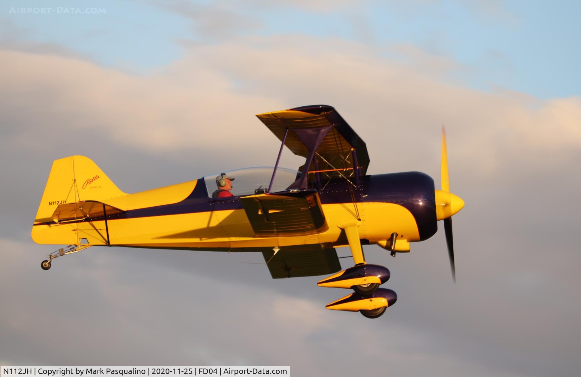 N112JH, 2002 Pitts Model 12 C/N 109, Pitts Model 12