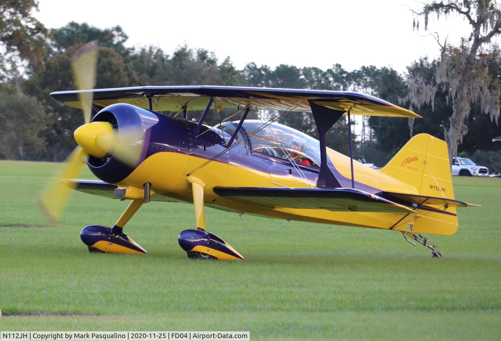 N112JH, 2002 Pitts Model 12 C/N 109, Pitts Model 12