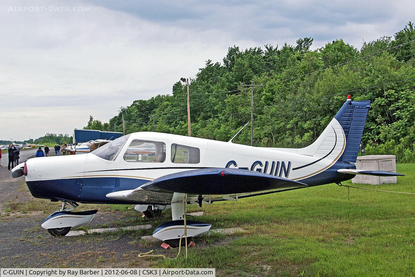 C-GUIN, 1975 Piper PA-28-140 Cherokee Cruiser C/N 287525316, G-GUIN   Piper PA-28-140 Cherokee F [28-7525316] Mascouche~C 08/06/2012