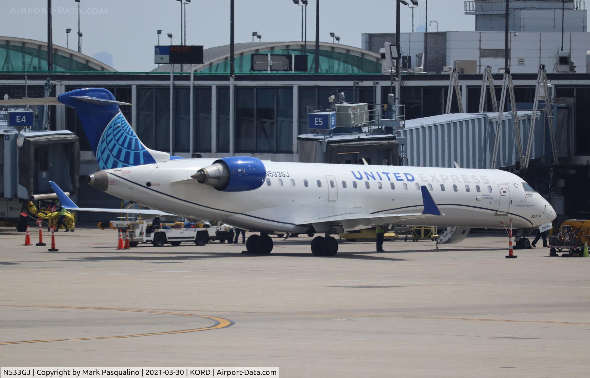 N533GJ, 2006 Bombardier CRJ-702 (CL-600-2C10) Regional Jet) C/N 10239, CL-600-2C10