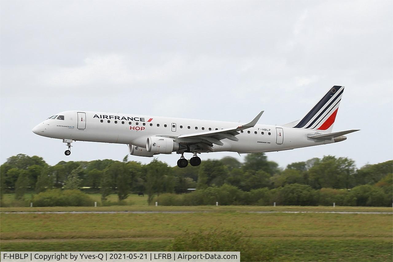 F-HBLP, 2019 Embraer 190 STD (ERJ-190-100) C/N 190-00771, Embraer 190 STD, On final rwy 25L, Brest-Bretagne airport (LFRB-BES)