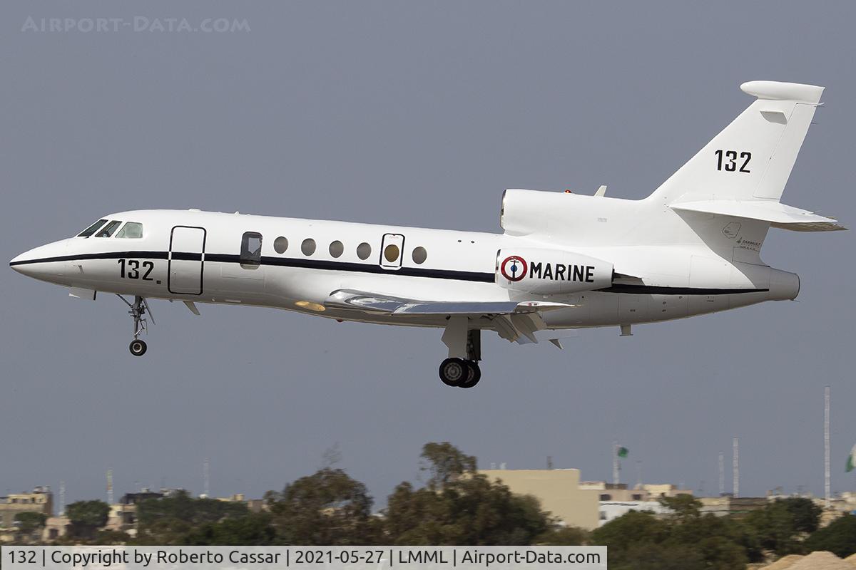 132, 1983 Dassault Falcon 50 Surmar C/N 132, Runway 31