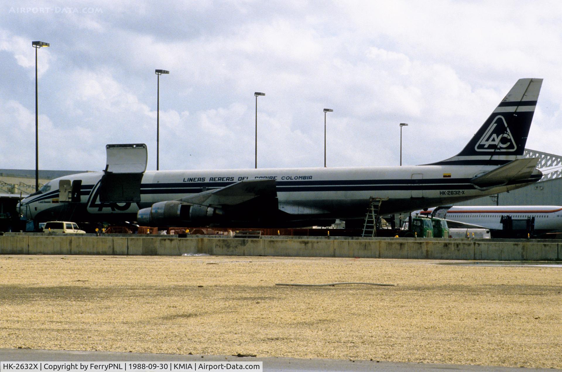 HK-2632X, 1965 Douglas DC-8F-54 C/N 45768, LAC Colombia DC-8-54F