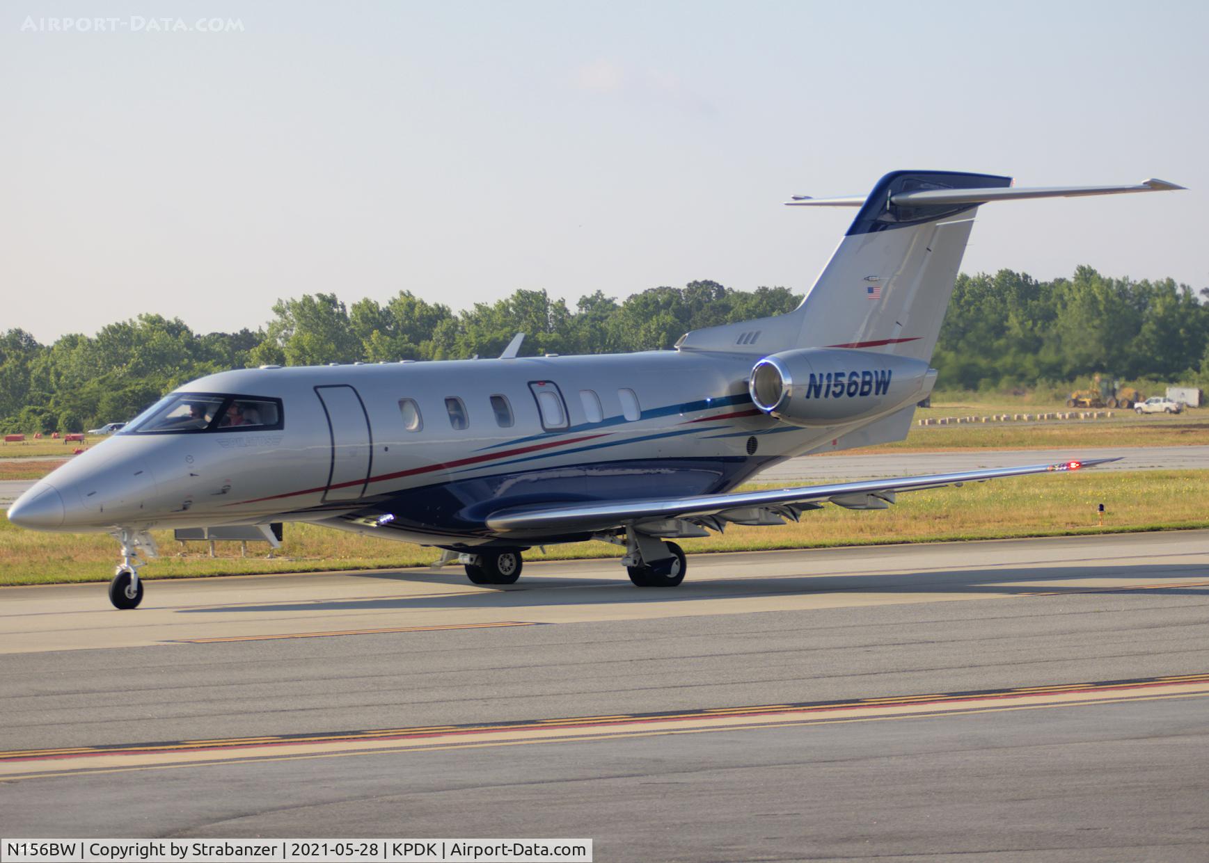 N156BW, 2019 Pilatus PC-24 C/N 156, Taxiing in after arriving from Manassas Regional (KHEF)