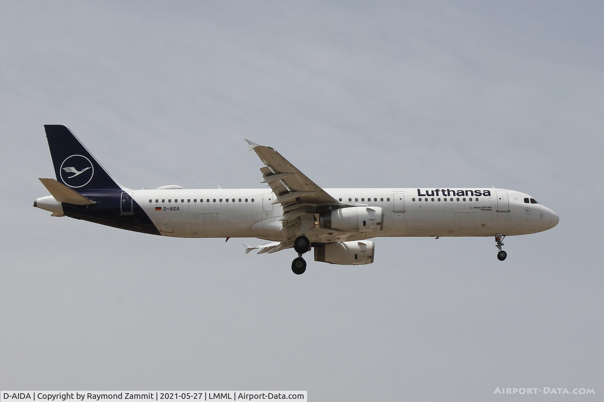 D-AIDA, 2010 Airbus A321-231 C/N 4360, A321 D-AIDA Lufthansa
