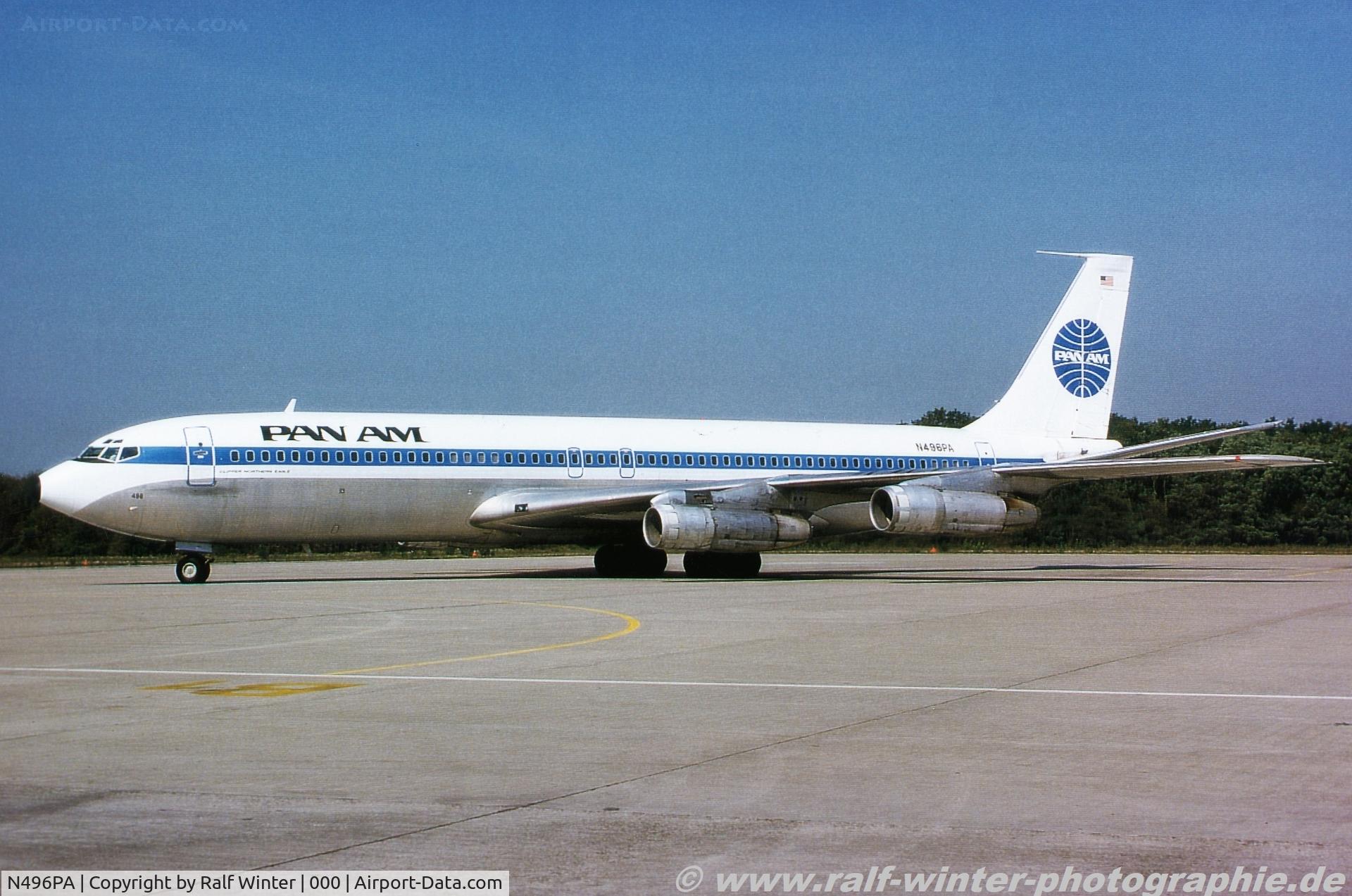 N496PA, 1968 Boeing 707-321B C/N 19698, Boeing 707-321B - PAN AM Pan American Airlines - 19698 - N496PA