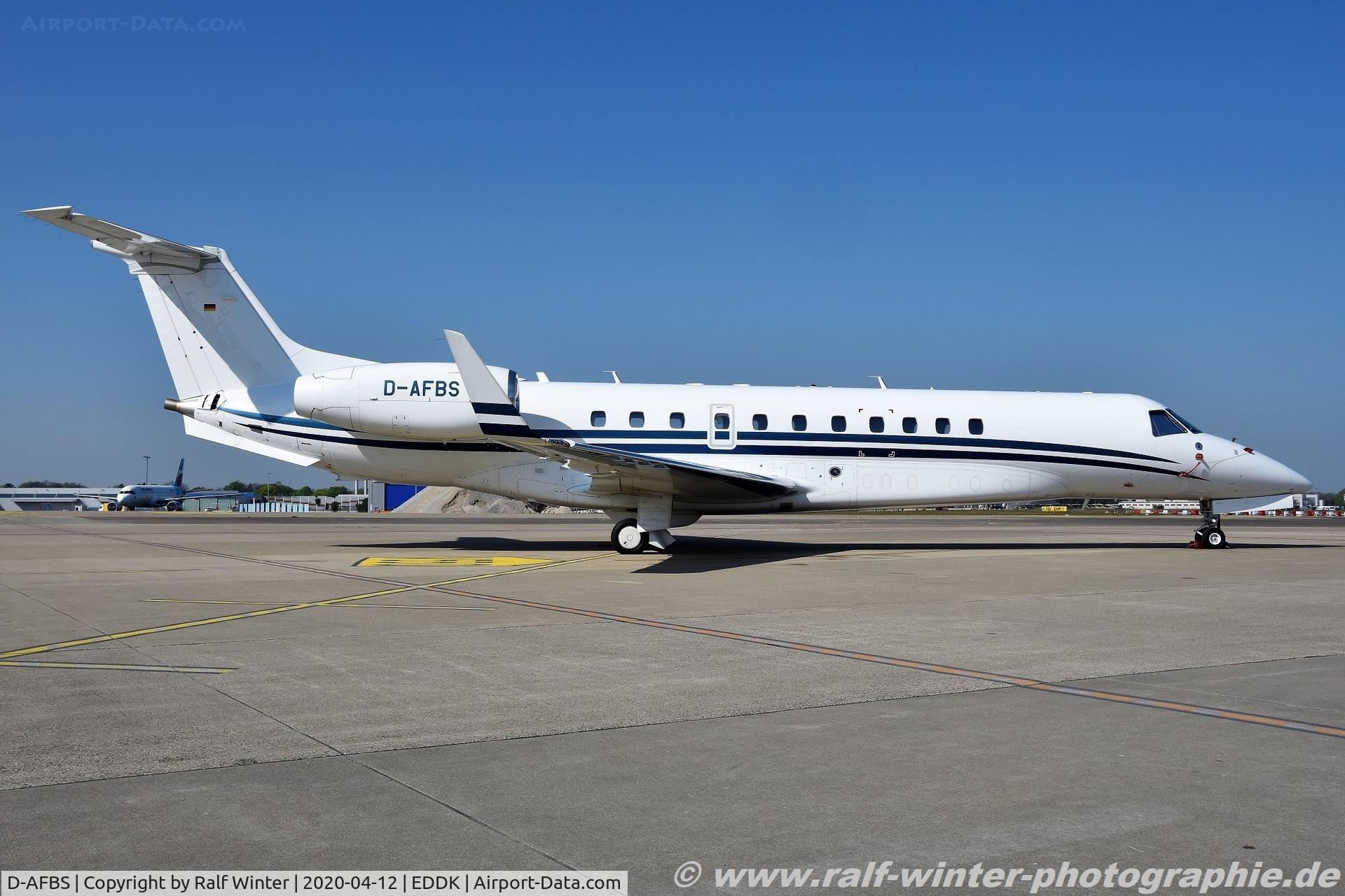 D-AFBS, 2015 Embraer EMB-135BJ Legacy 650 C/N 14501214, Embraer EMB-135BJ Legacy 650 - AHO Air Hamburg - 14501214 - D-AFBS - 12.04.2020 - CGN