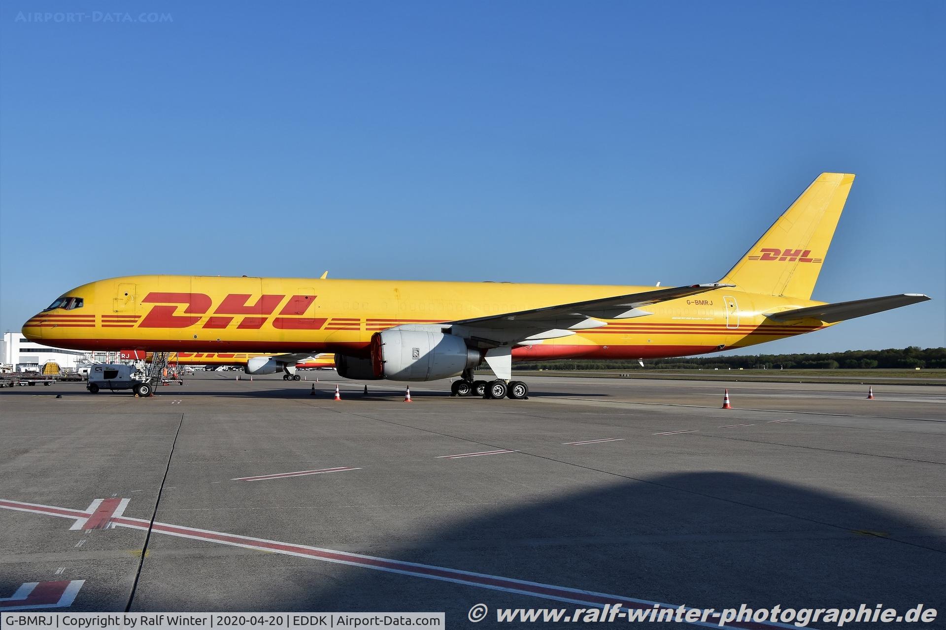 G-BMRJ, 1989 Boeing 757-236/SF C/N 24268, Boeing 757-236F - QY BCS DHL European Air Transport - 24268 - G-BMRJ - 20.04.2020 - CGN