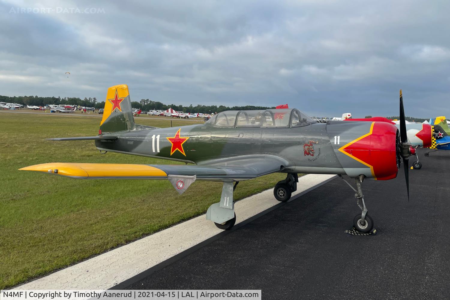 N4MF, Nanchang CJ-6 C/N 2951203, Nanchang CJ-6, c/n: 2951203, Sun n Fun 2021