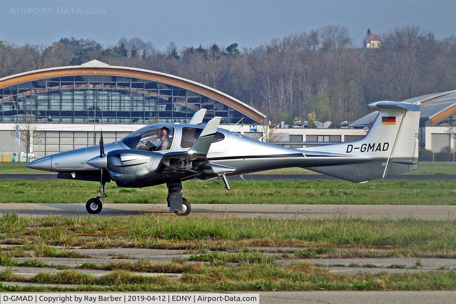 D-GMAD, Diamond DA-42 NG Twin Star C/N 42.N360, D-GMAD   Diamond DA.42NG Twin Star [42.N360] Friedrichshafen~D 12/04/2019