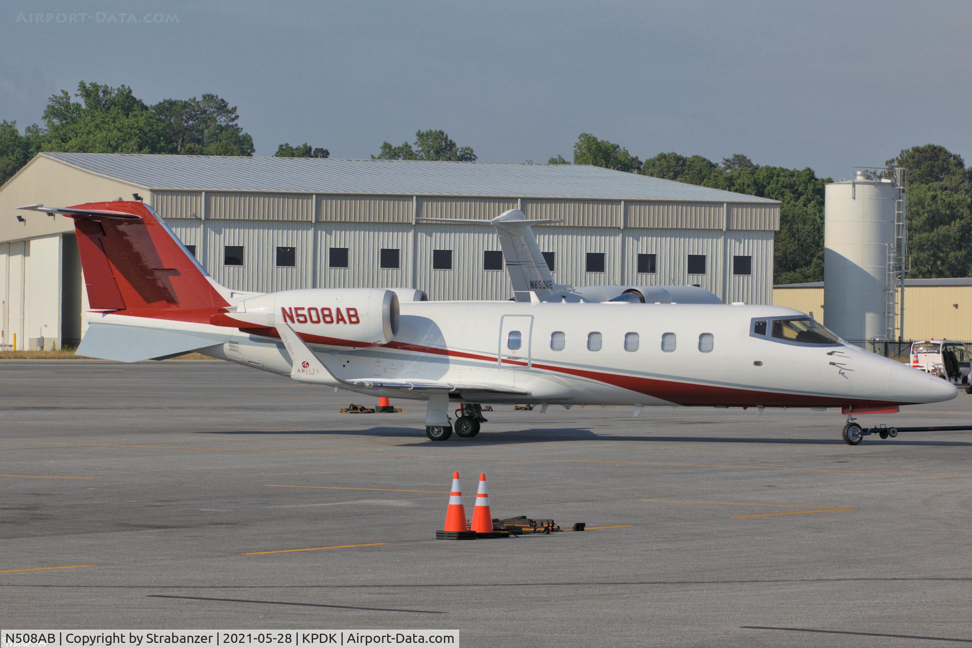 N508AB, Learjet Inc 60 C/N 273, Listed on the AB Jets website for charter