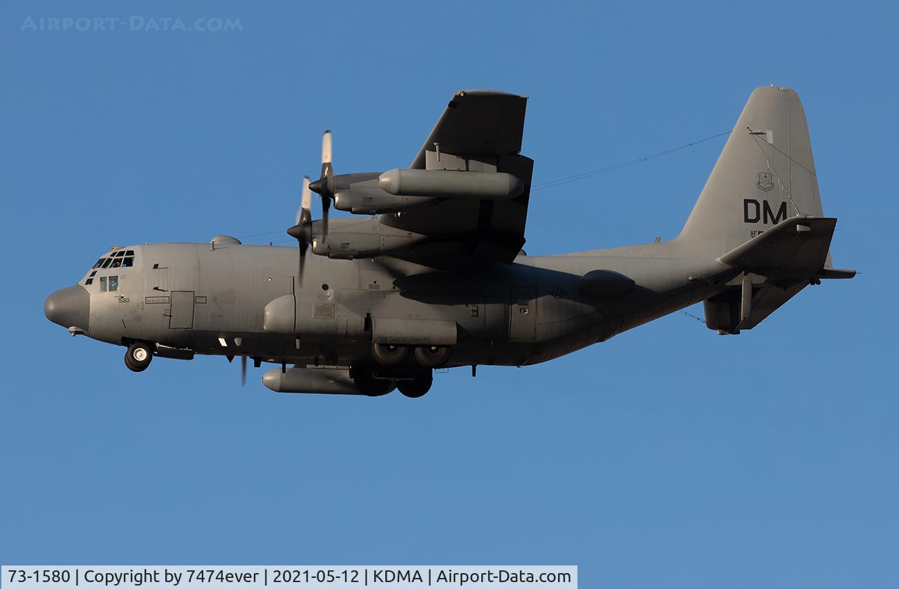 73-1580, 1973 Lockheed EC-130H Compass Call C/N 382-4542, ZAPPER31