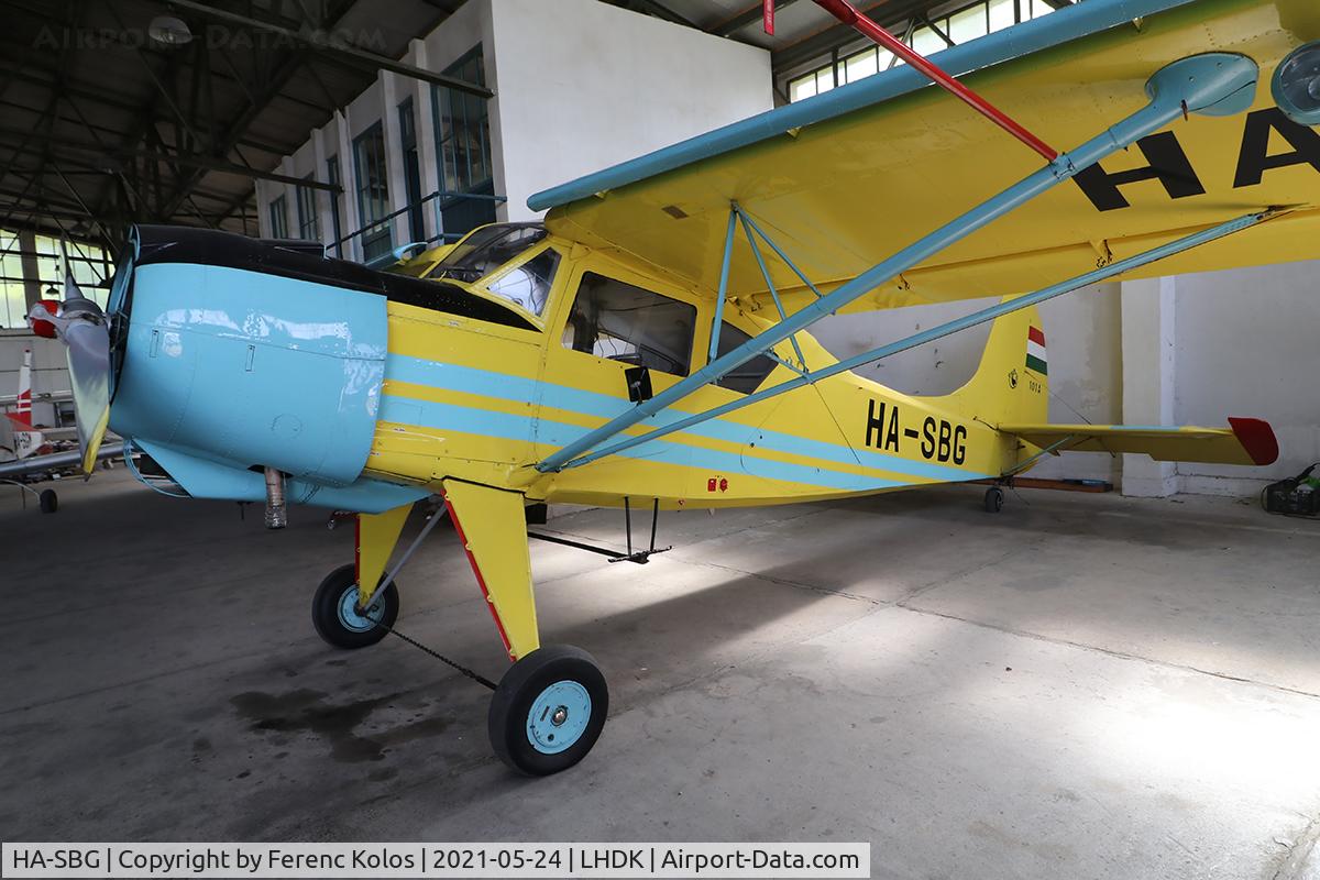 HA-SBG, 1967 PZL-Okecie PZL-101A Gawron C/N 107233, lhdk