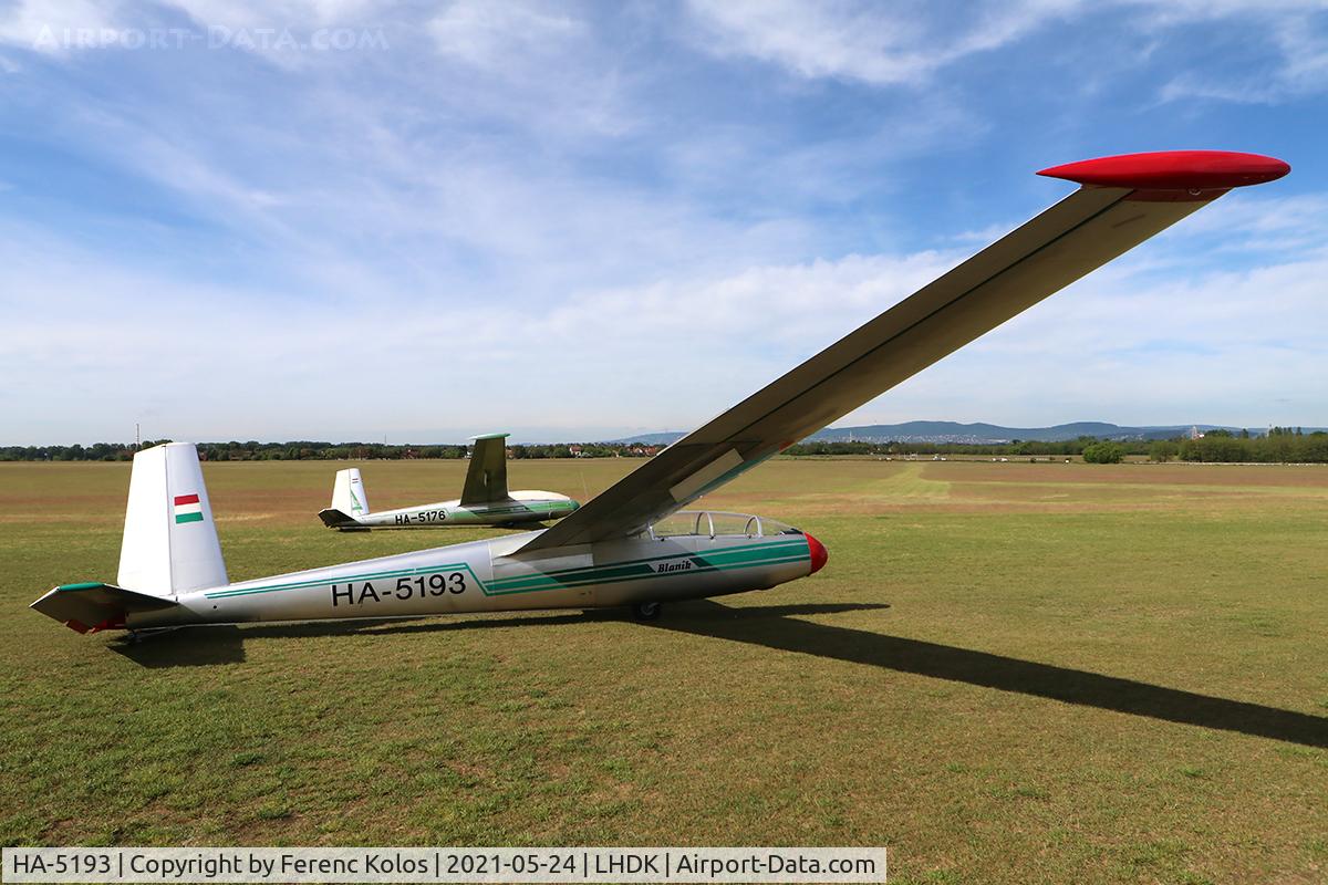 HA-5193, 1977 Let L-13 Blanik C/N 026804, lhdk