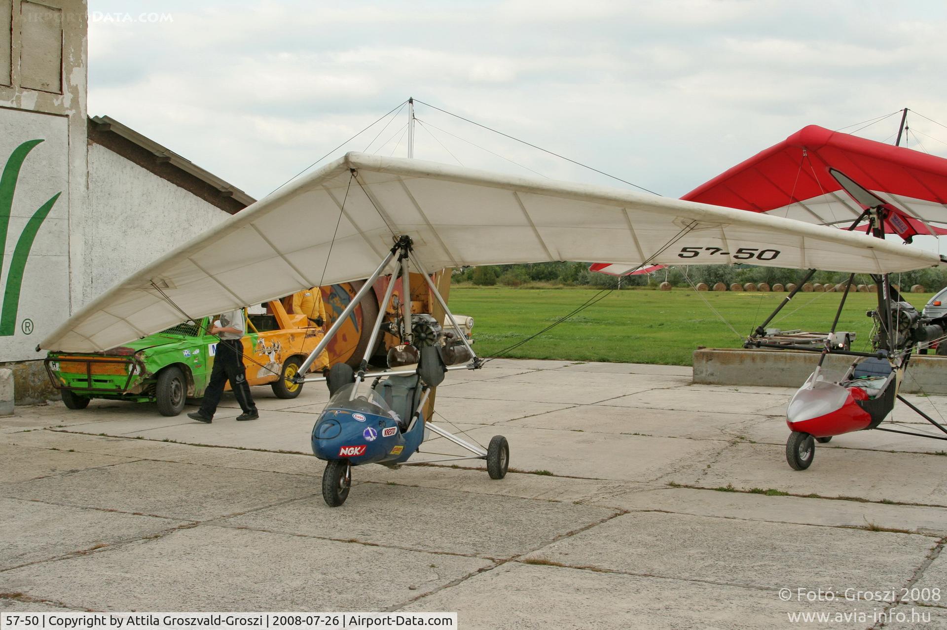 57-50, 1988 Aerial Arts CHASER S 508 C/N CH707, Balatonfökajár Airport, Hungary